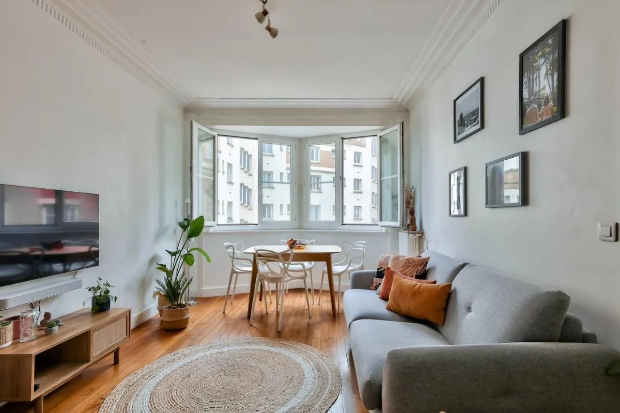 Nice Apartment For 4 People - Paris 14 Francja