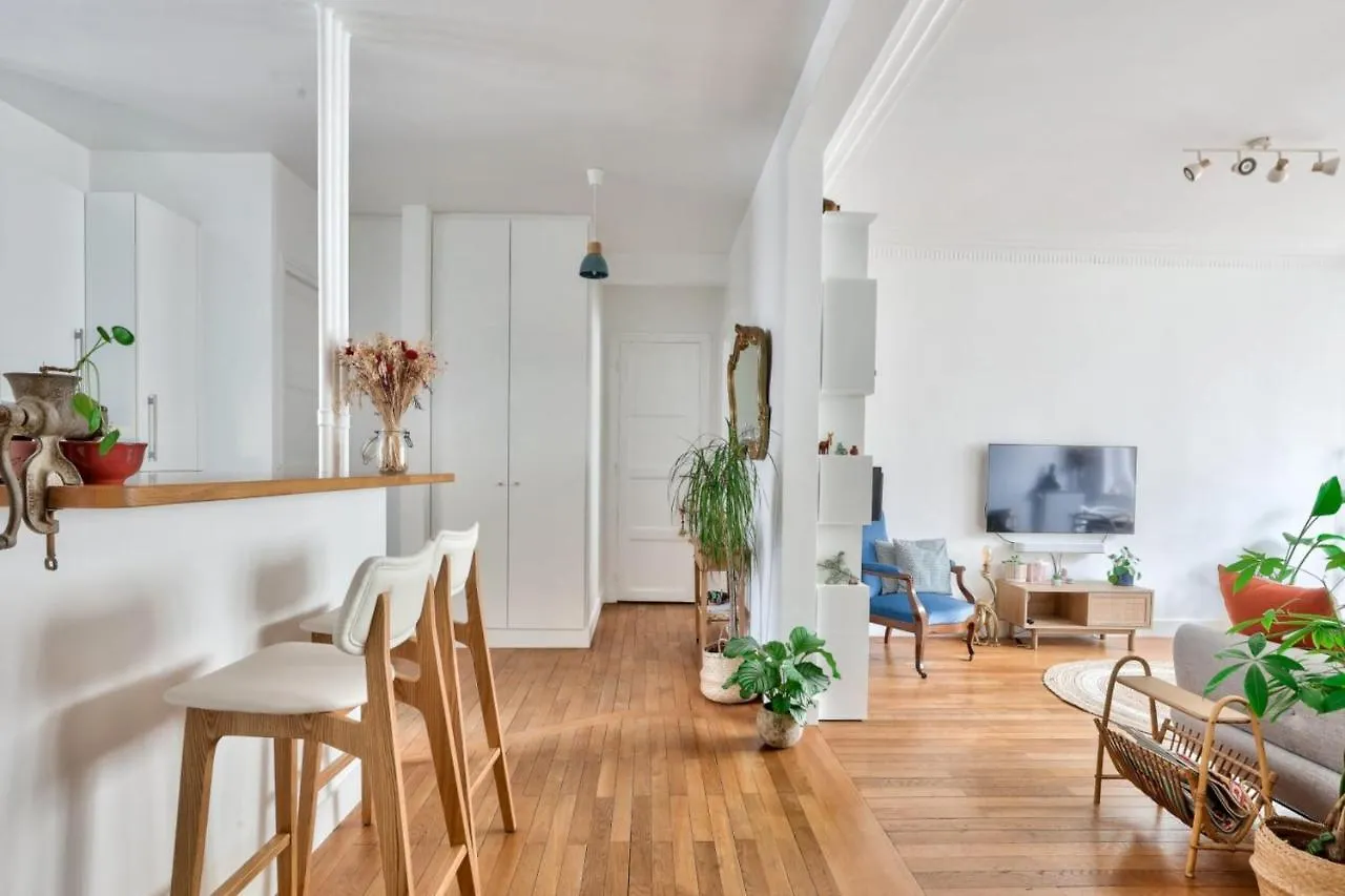 Nice Apartment For 4 People - Paris 14 Francja